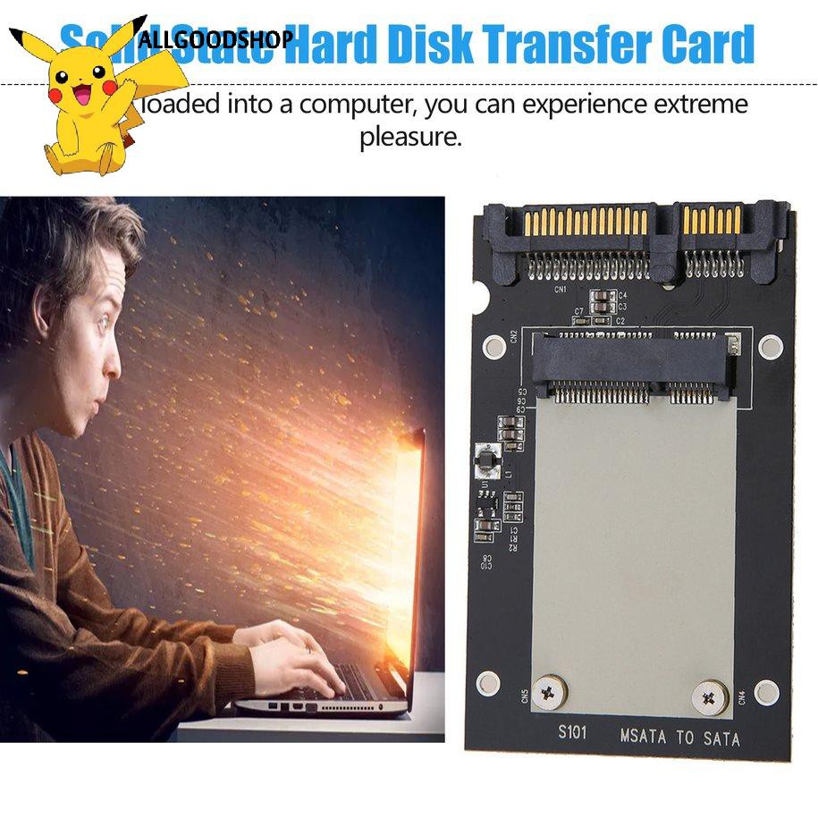 Hộp chuyển đổi ổ cứng mSATA sang SATA III 2.5 inch SSD S101 chất lượng cao | BigBuy360 - bigbuy360.vn