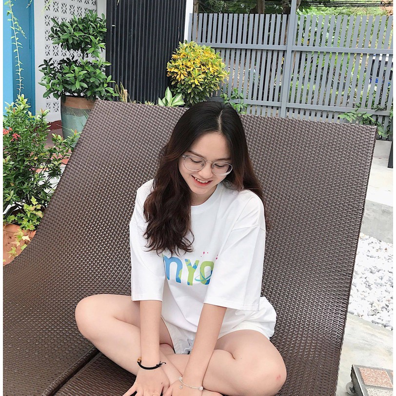 Áo Oversize Nam MYO Vải Cotton In Hình Planet Tee