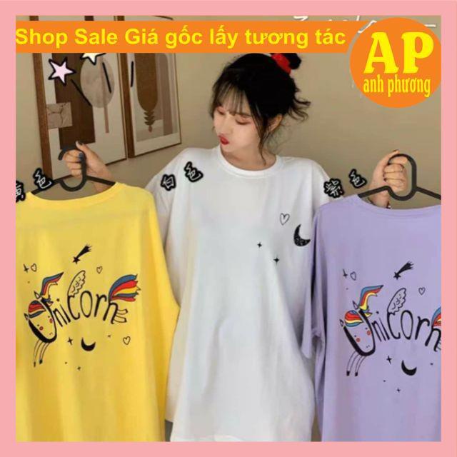 Áo phông Unocom kiểu dáng tay lỡ from thụng unisexco giãn 4 chiềukhông xù vs không hút bẩnmềm mịn mát