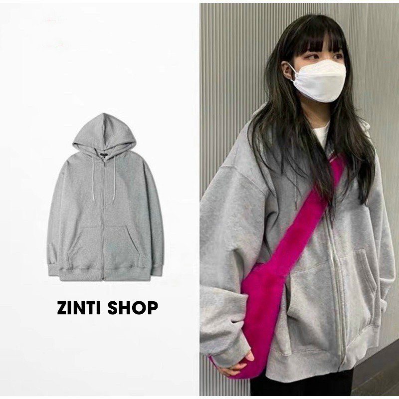 Áo Hoodie nam nữ form rộng thời trang - Áo khoác nỉ trơn nam nữ dài tay AK07 | BigBuy360 - bigbuy360.vn