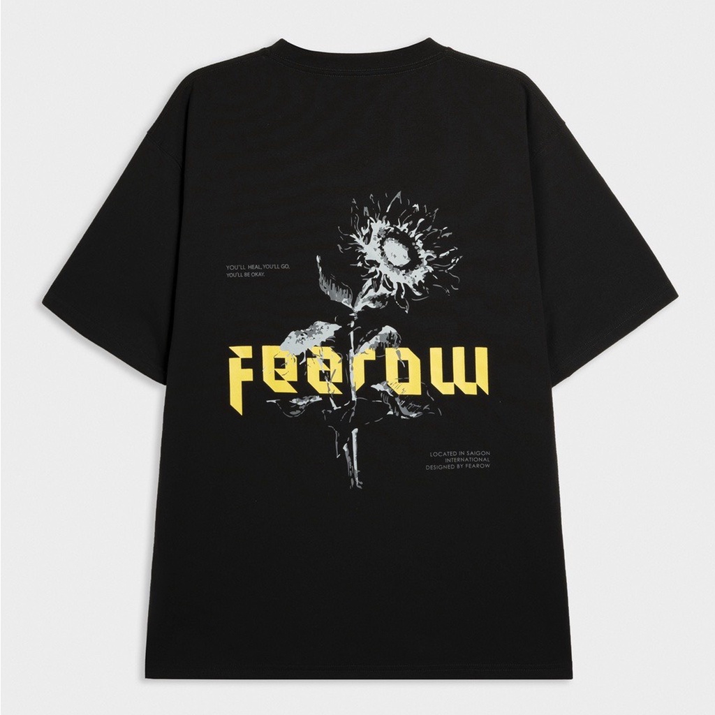 Áo thun tay lỡ nam nữ 80% COTTON - phông freesize form rộng BST FEAROW