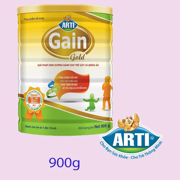 (Siêu Ưu đãi) Sữa Arti Gain Gold 900G - Sữa chính hãng date mới