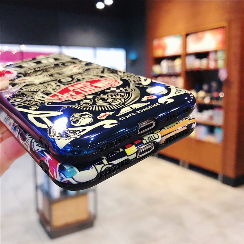 Ốp lưng hoạ tiết sáng tạo dành cho iPhone 6/6s plus 7/8 plus X/Xs Max/XR 11Pro max | BigBuy360 - bigbuy360.vn