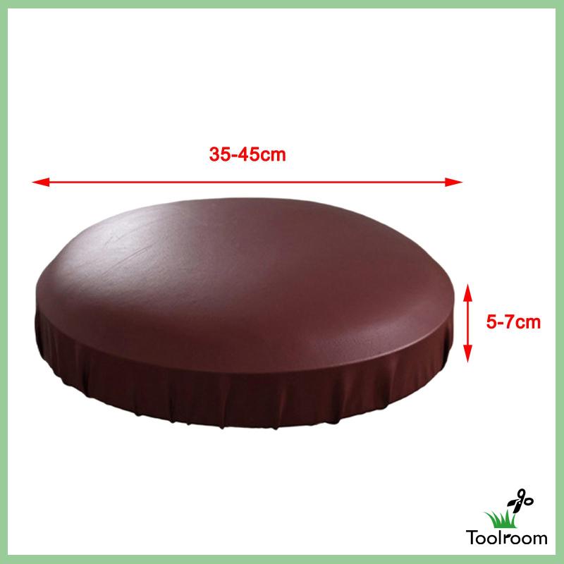 Vỏ Bọc Ghế Ngồi Bằng Da PU Co Giãn Chống Nước Chống Bụi Cho Quán Bar 14-18inch