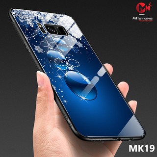 Ốp lưng kính cường lực SamsungS8/S8plus/S9/S9plus/Note8 - mk19