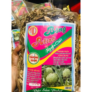 Bông atiso đà lạt sấy khô nguyên chất - gói 500g