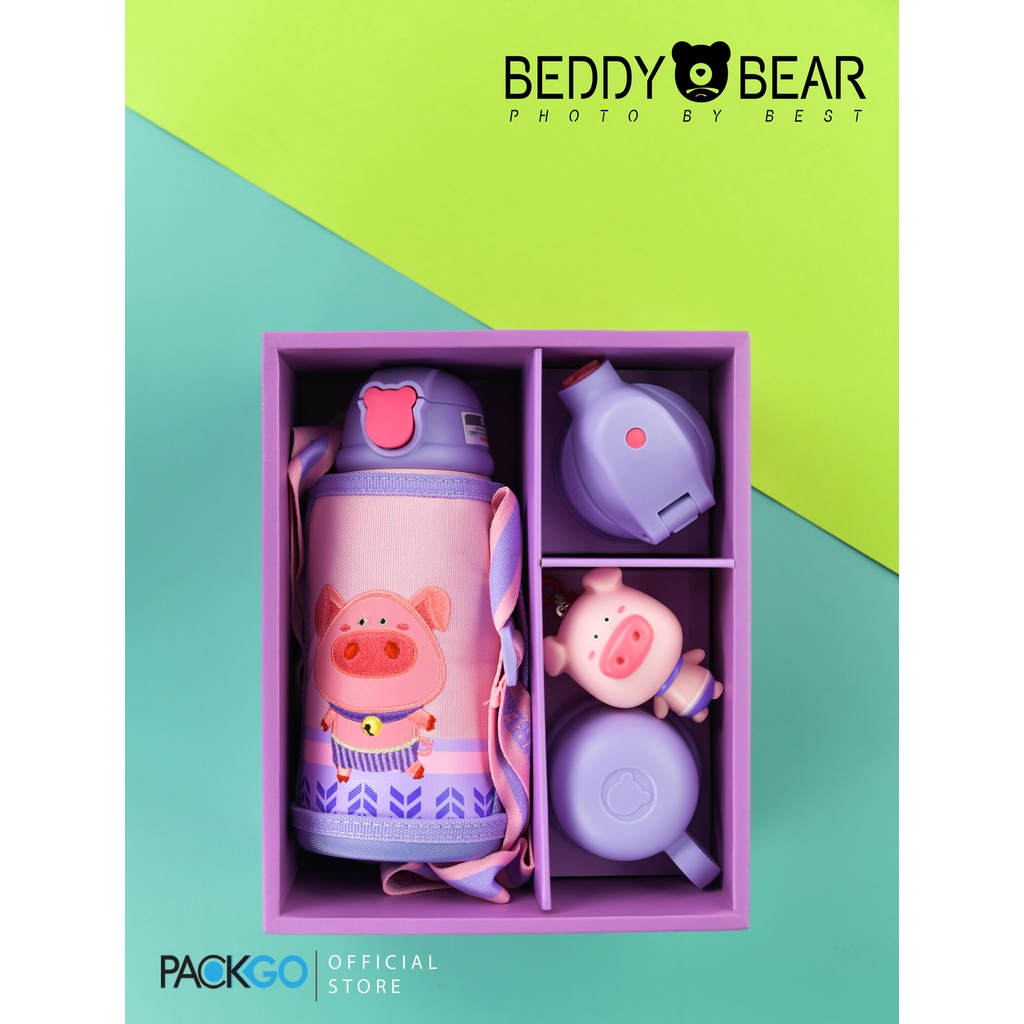 Bình giữ nhiệt cho Bé Trai hoặc Gái / Chính hãng 100% BEDDYBEAR/ BEDDY BEAR/ phù hợp Bé từ 2 tuổi trở/Thích hợp làm quà