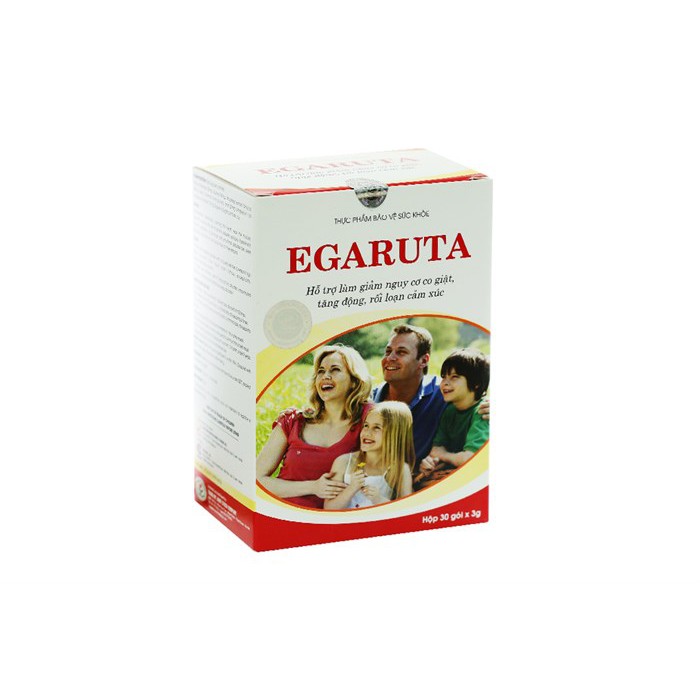 Cốm Egaruta - hỗ trợ làm giảm co giật, tăng động, rối loạn cảm xúc và rối loạn hoạt động