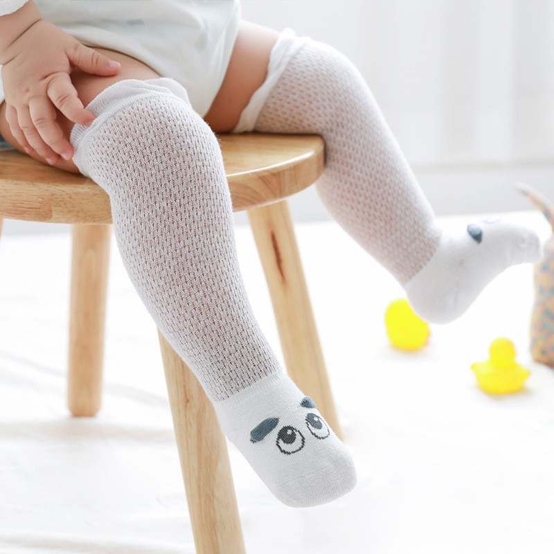Vớ dài co giãn thoáng khí dễ thương cho bé