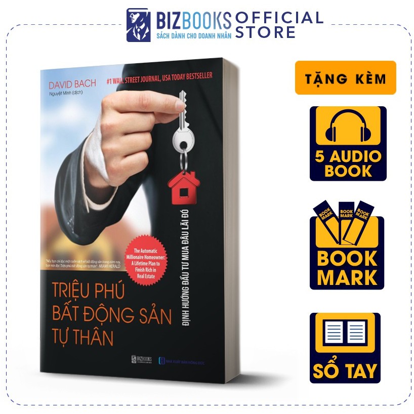 BIZBOOKS - Sách - Triệu Phú Bất Động Sản Tự Thân - Định Hướng Đầu Tư Mua Đâu Lãi Đó - 1 BEST SELLER