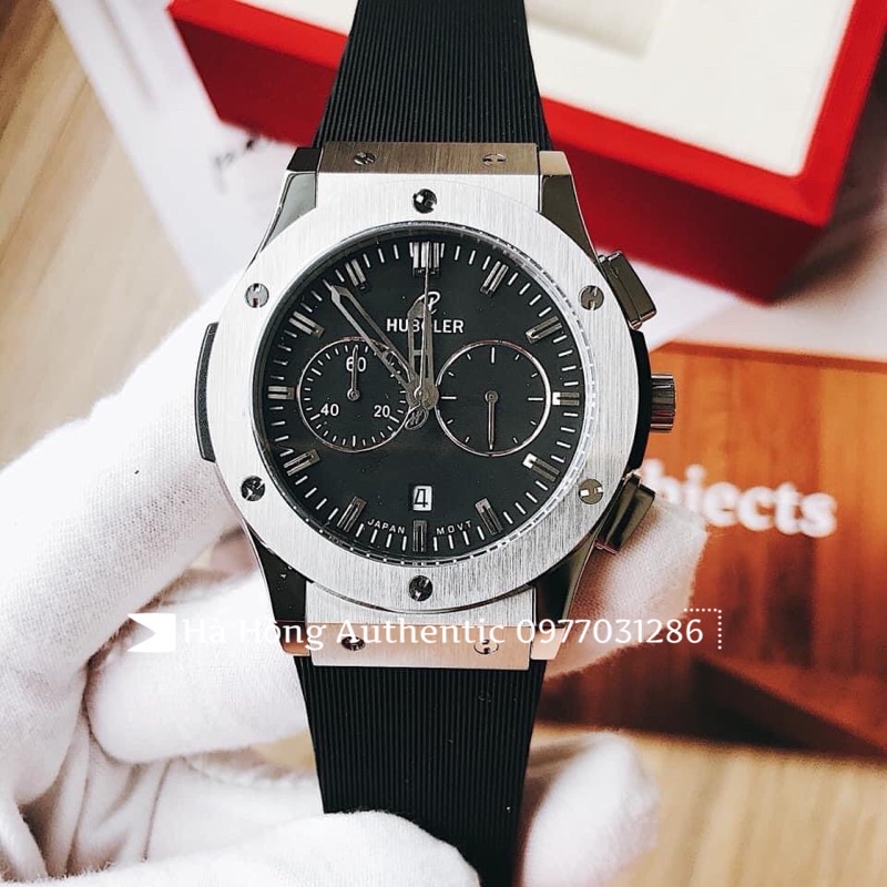 Đồng hồ nam Huboler Hanboro dáng thể thao 💯auth