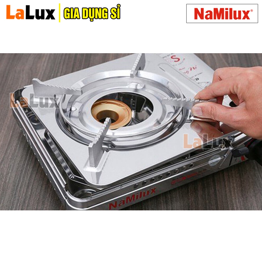 Bếp Ga Mini NAMILUX CAO CẤP - Bếp Gas Mini  Namilux An Toàn, Tự Động Ngắt Gas, Đạt Tiêu Chuẩn Nhật Bản LALUX