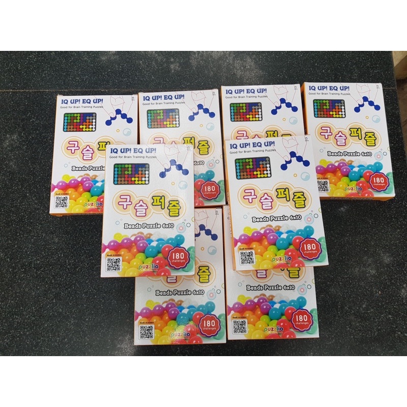 Bộ XẾP HÌNH Puzzlia chính hãng Hàn Quốc cho bé phát triển IQ