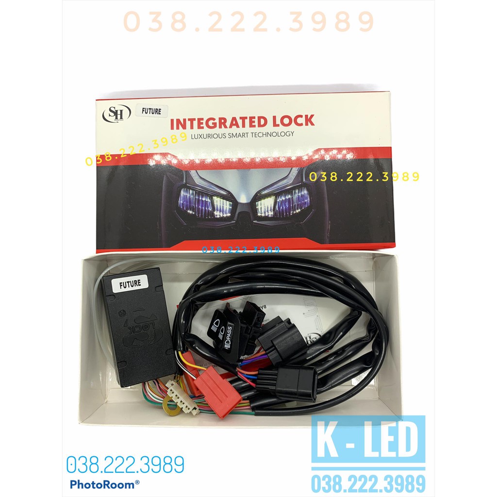 Mạch Bật Tắt Đèn Pha Xe máy Honda Future Đời Mới | INTEGRAPTED LOCK