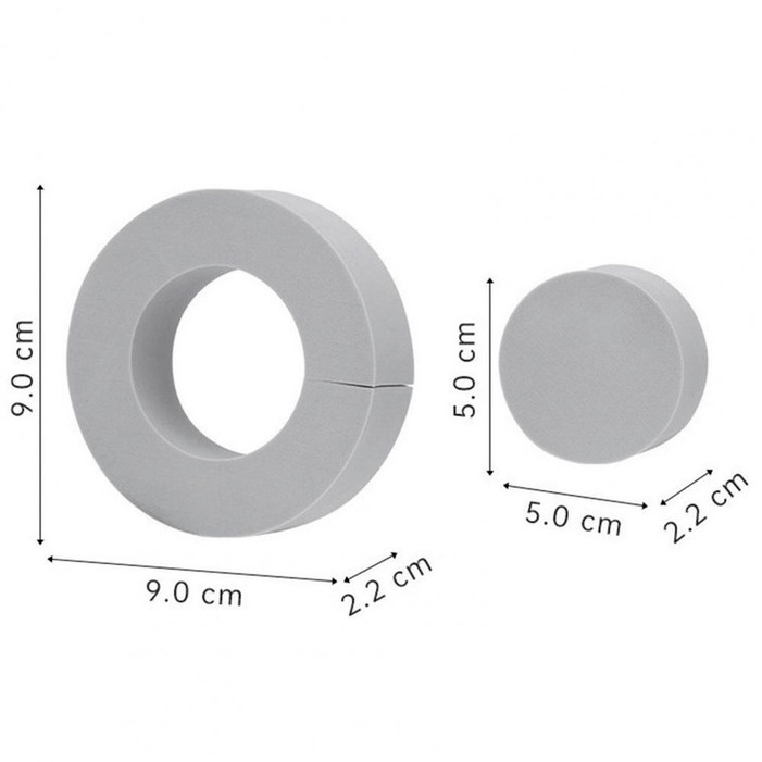 Bộ 5 Miếng Xốp PVA Rửa Chén Chống Văng Nước Nhanh Khô Phong CáchNhật Bản Cho Nhà Bếp sạch sâu supdry