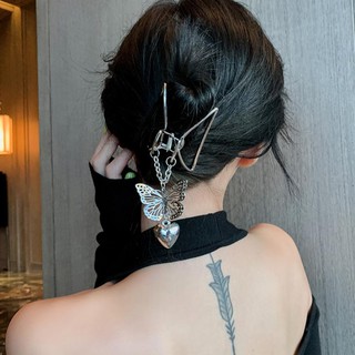 Kẹp tóc bướm cánh kép phong cách hoàng quý phi TOC19