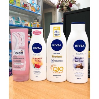 Sữa dưỡng thể nivia - hàng nội địa đức