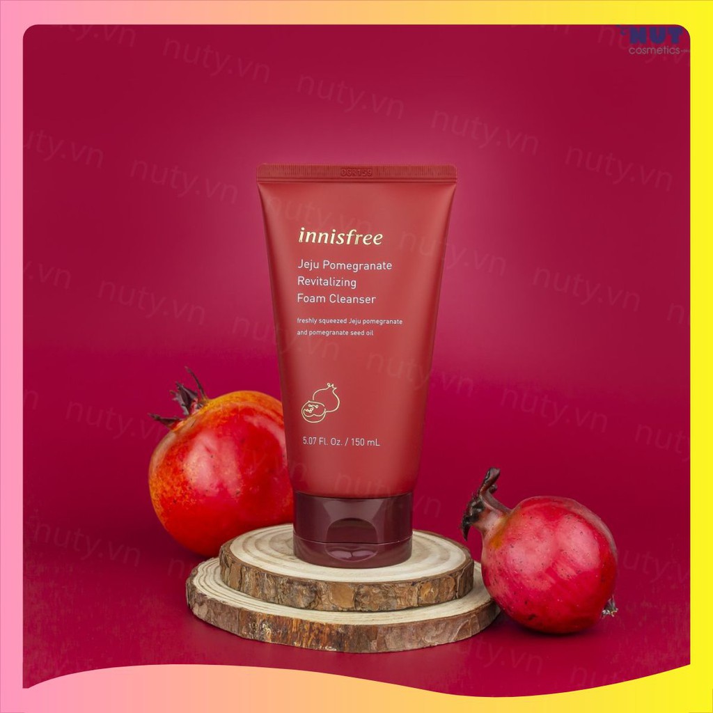 Sữa Rửa Mặt / 𝘍𝘳𝘦𝘦𝘴𝘩𝘪𝘱 / Sữa Rửa Mặt Innisfree Lựu Đỏ Jeju Pomegranate Revitalizing Foam Cleanser 150ml Chống Lão Hóa | BigBuy360 - bigbuy360.vn