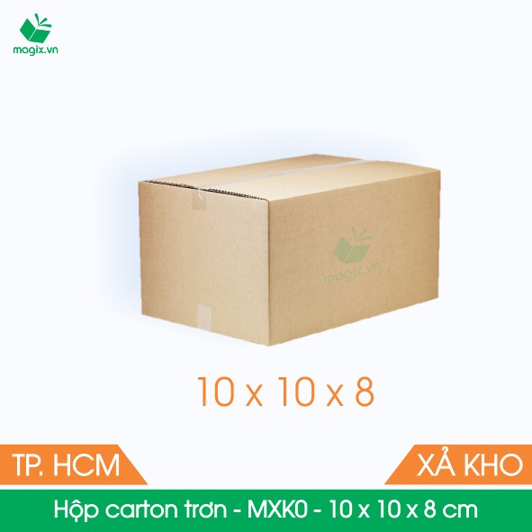 MXK0 - 10x10x8 cm - 600 thùng hộp carton