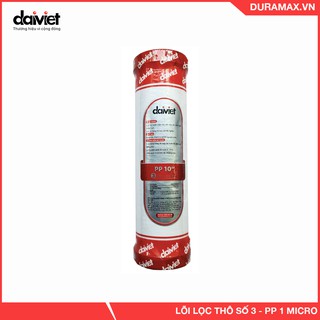 [ GIÁ HỦY DIỆT ] LÕI LỌC NƯỚC SỐ 3 - PP 1MICRO BẢO VỆ MÀNG RO CHÍNH HÃNG ĐẠI VIỆT