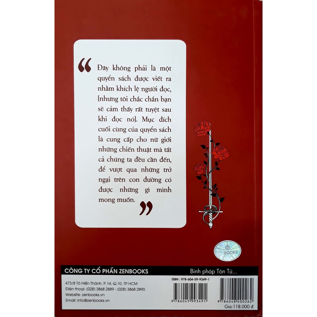 Sách Zenbooks - Binh Pháp Tôn Tử Dành Cho Phái Đẹp