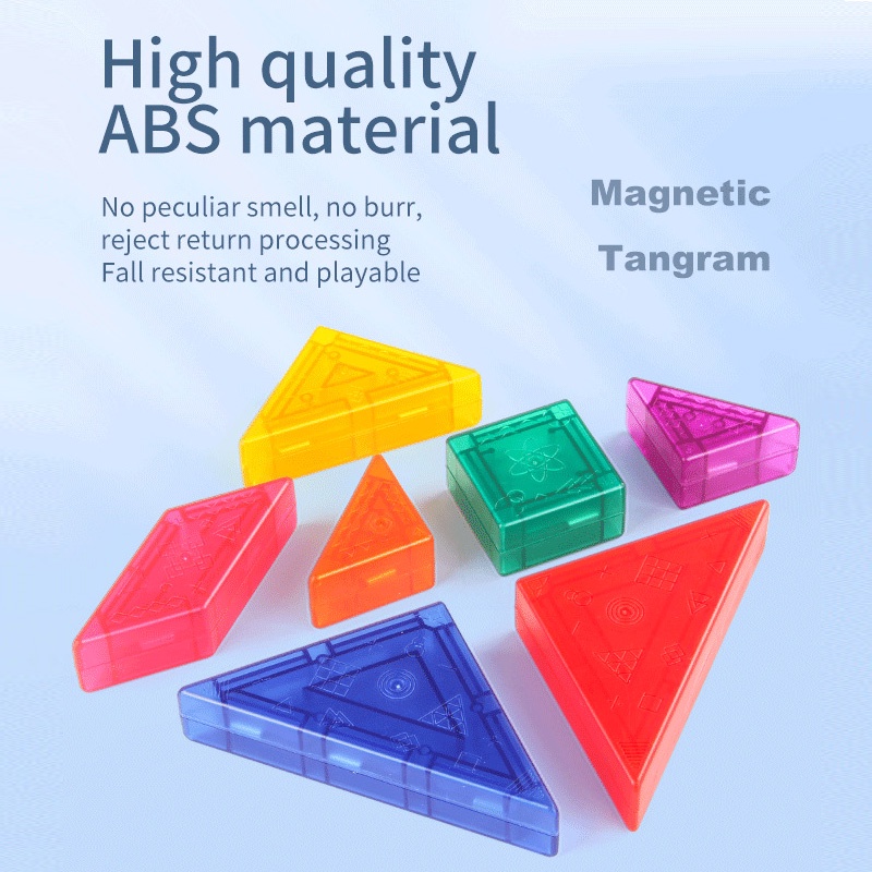 Đồ chơi ZHANQI TOYS trí uẩn tangram ghép hình giáo dục trí tuệ phát triển tư duy