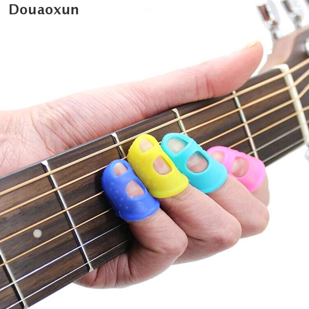 Set 4 Miếng Bảo Vệ Ngón Tay Khi Chơi Đàn Guitar Ukulele