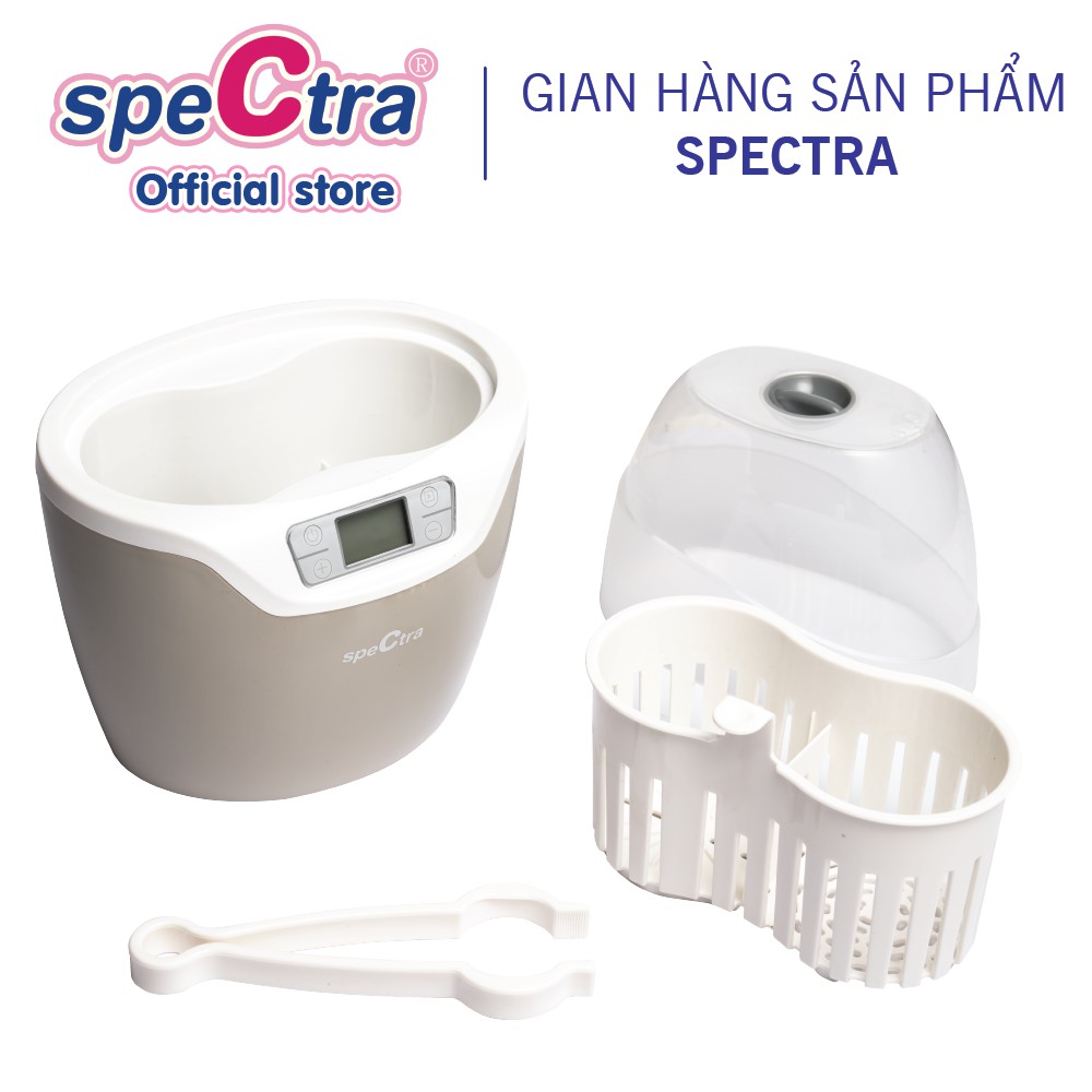 Máy Hâm Sữa Tiệt Trùng Đa Năng Spectra Chính Hãng (Bảo Hành 1 Năm)