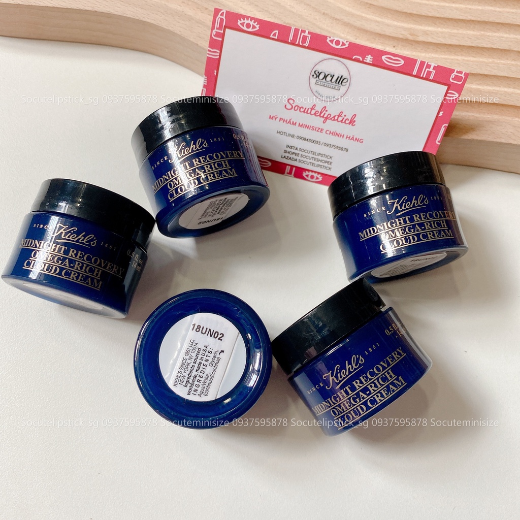 Kem Dưỡng Kiiehls Midnight Recovery Omega Rich Cloud Cream 14ml