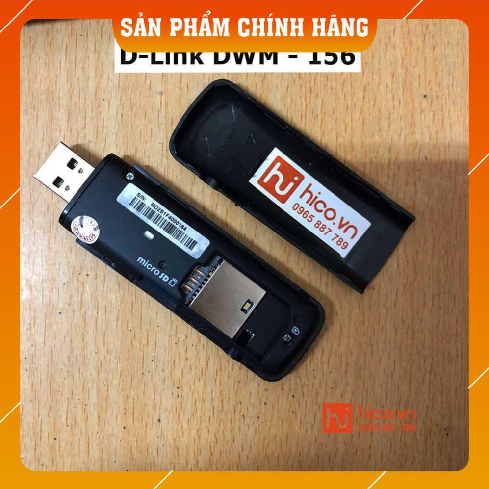 Hàng Chuẩn USB DCOM 3G D-LINK DWM-156 – TỐC ĐỘ 14.4MB – DÙNG ĐA MẠNG