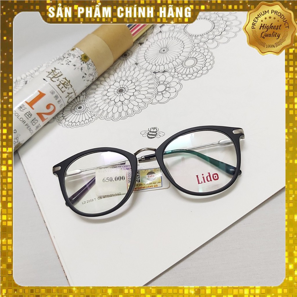 Gọng kính Nhật LIDO TR90 càng Titanium Frame Japan
