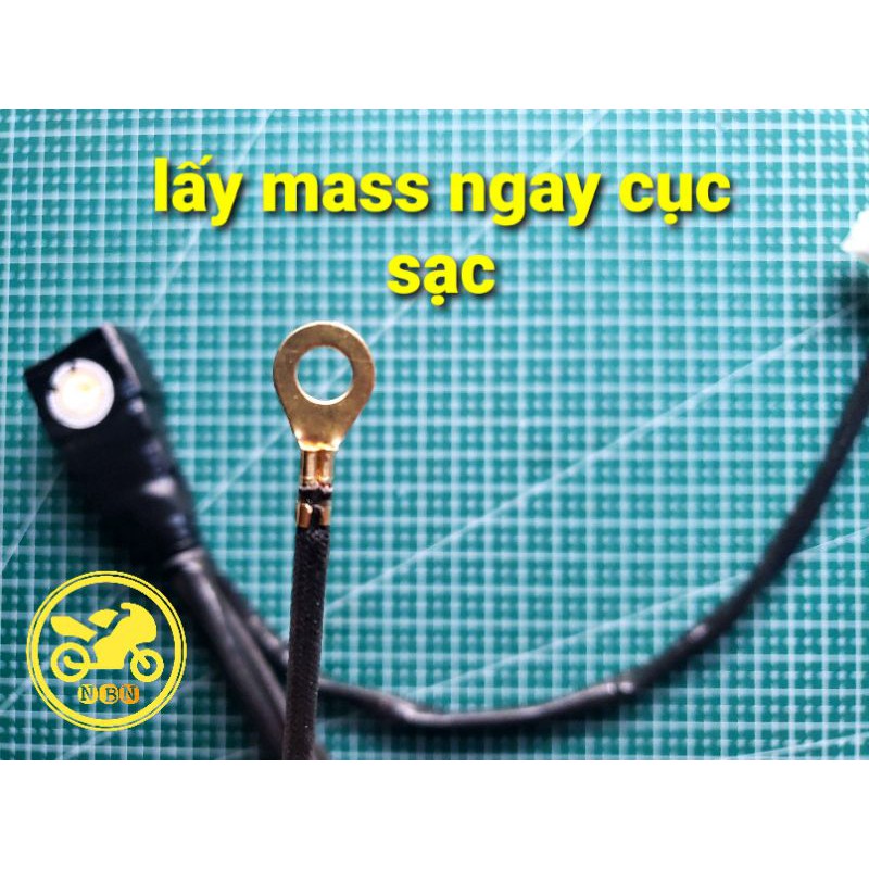 Mạch tắt máy tạm thời exciter150 2018 gắn nút đỏ sh 300i