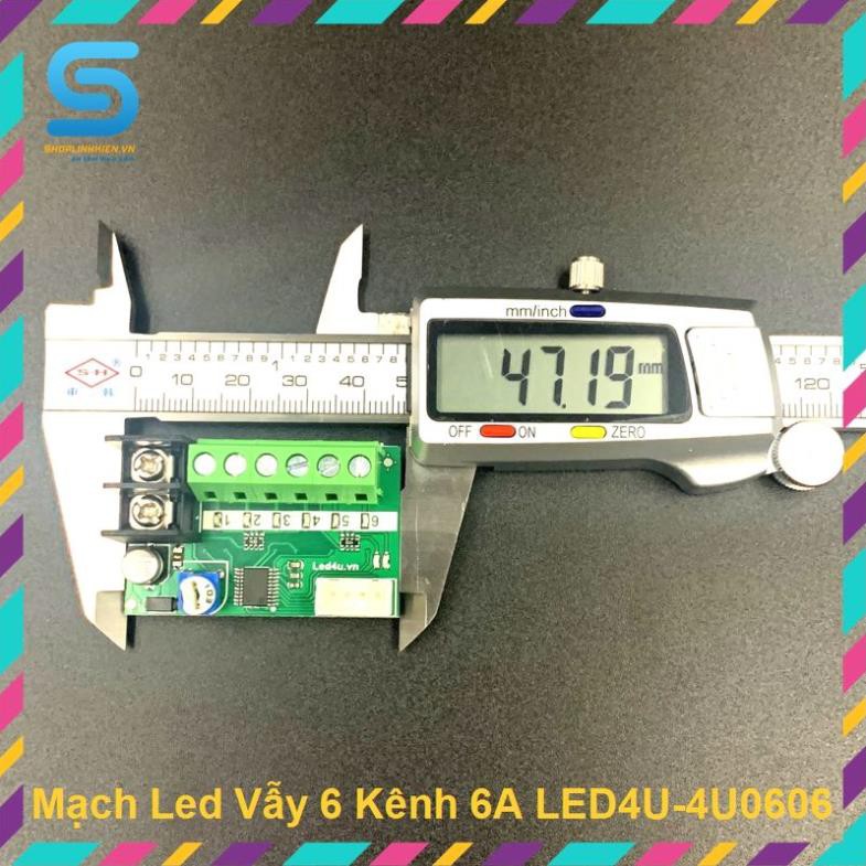 Mạch Led Vẫy 6 Kênh 6A LED4U-4U0606