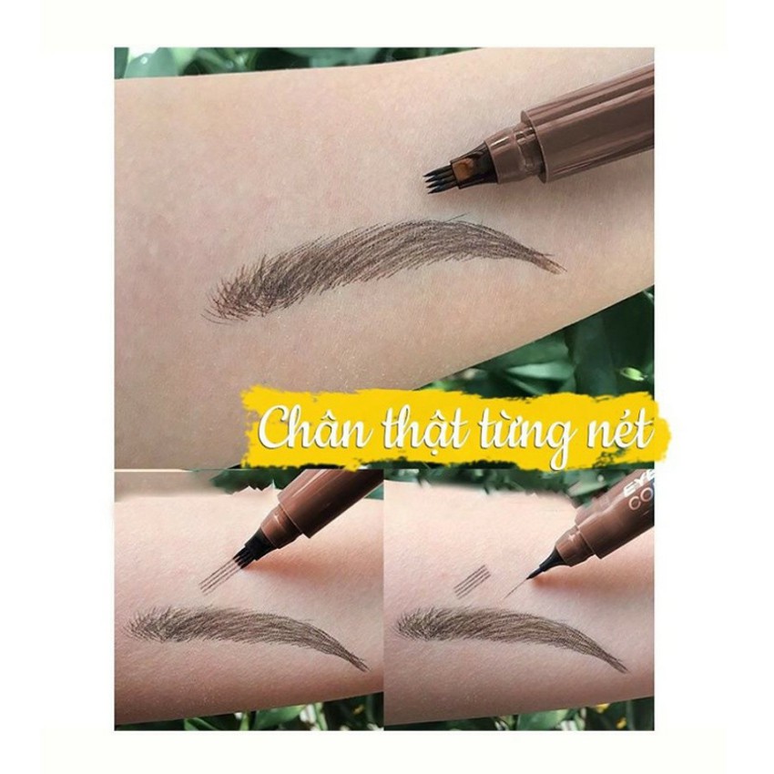 Bút chì kẻ chân mày phẩy sợi 4D chống nước lâu trôi, bút kẻ mắt dụng cụ trang điểm makeup chuyên nghiệp – Chetanic | BigBuy360 - bigbuy360.vn