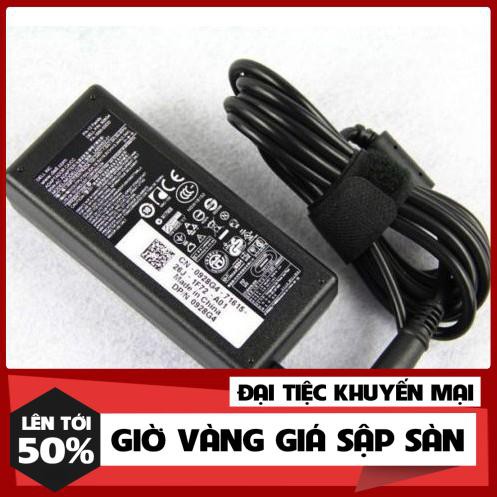 HÀNG ZIN - GIÁ RẺ Sạc Adapter Laptop Dell 19.5V -3.34A , 65W Chân kim nhỏ