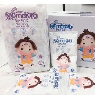 [Mã IC0215 giảm 20K] Tã Bỉm Dán/Quần Momotaro Chính Hãng S112/ M96/M92/ L84/ Xl78/ Xxl72/ Xxxl 70