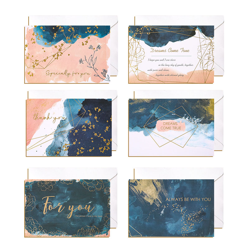 Set 6 Thiệp Chúc Mừng Giáng Sinh Có Phong Bì