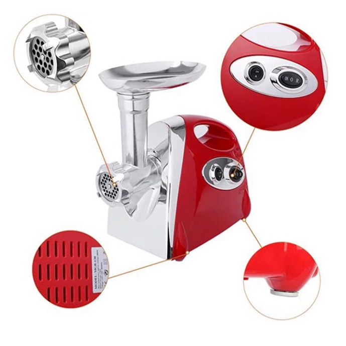 Máy Xay Thịt Cá, Đùn Xúc Xích Làm Lạp Xưởng 2800W