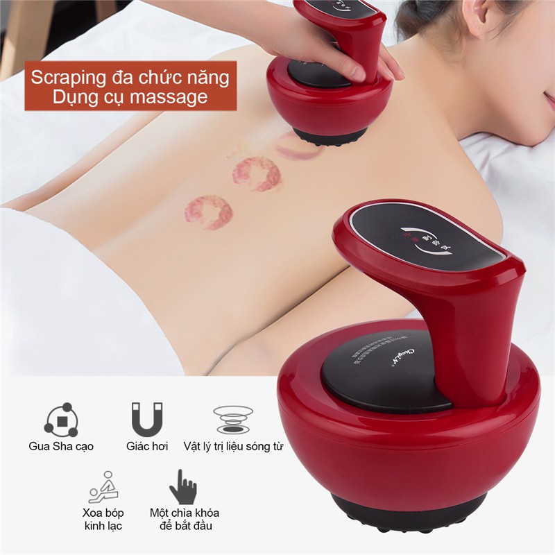 Máy giác hơi CkeyiN massage cơ thể bằng điện chất lượng cao