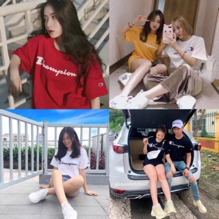 Áo thun champion siêu đẹp 🔥hàng siêu cấp 🔥 🌪 unisex cao cấp