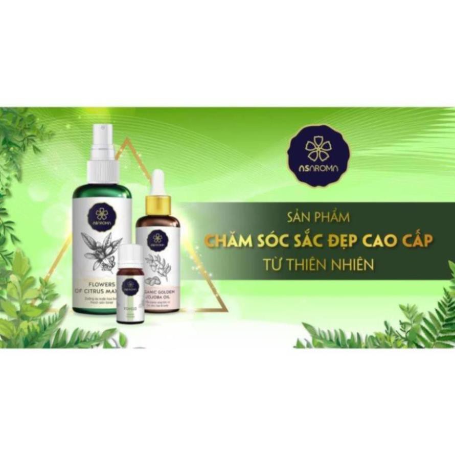 Dầu Ủ Tóc Argan Oil Organic Asaroma-Mọc Tóc-Phục Hồi Tóc Hư Tổn-Dưỡng Thể-Dưỡng Da Tay-30ml