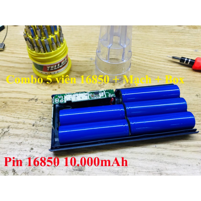 Combo 5 Mạch sạc dự phòng 5V2.2A 2 cổng giá rẻ - Hà Nội