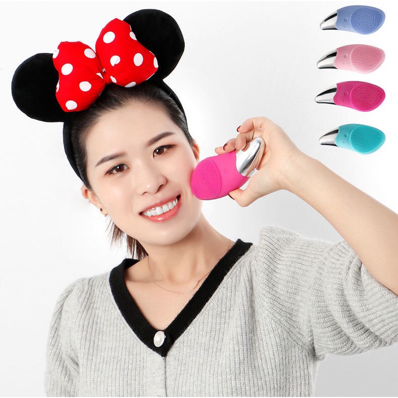 Máy rửa mặt AIKEDILI SONIC FACIAL BRUSH có kèm sạc usb