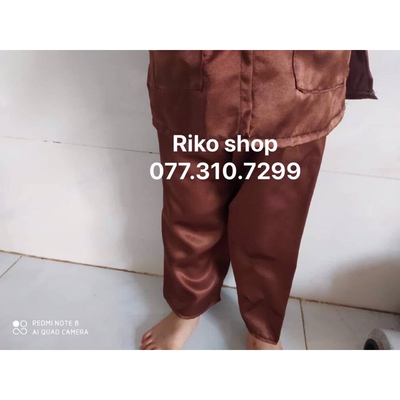 Bộ quần áo bà ba cho bé trai - bé gái  - ảnh thật