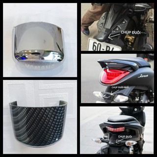 chụp đuôi exciter, janus, nvx sơn carbon crom