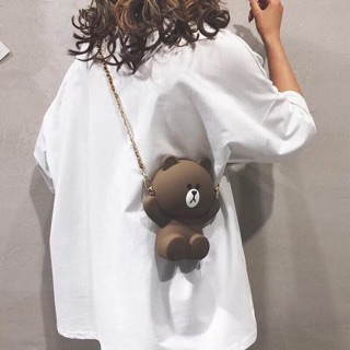 Túi gấu Brown
