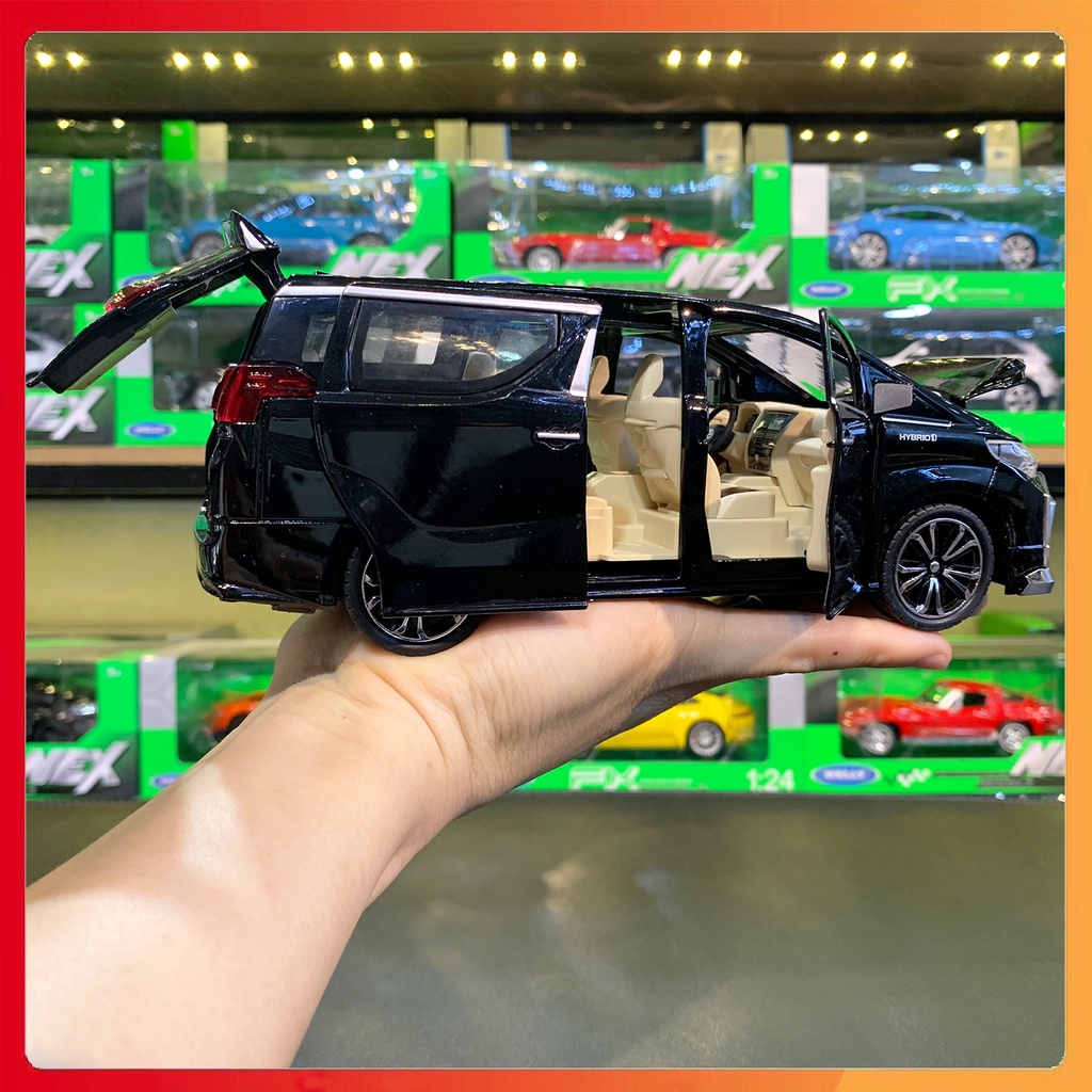 Mô hình xe Toyota Alphard tỉ lệ 1:24 CHEZHI