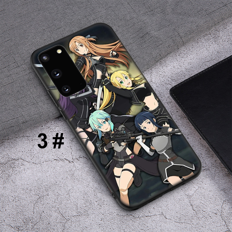 Ốp Lưng In Hình Sword Art Online Cho Samsung Galaxy Note 8 9 10 Plus J7 Duo J6 A2 J4 Core 2