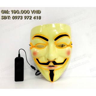 Mặt nạ hacker anonymous (Đèn đặc biệt hot năm 2020)