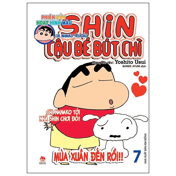 Sách - Shin - Cậu Bé Bút Chì - Hoạt Hình Màu - Tập 7